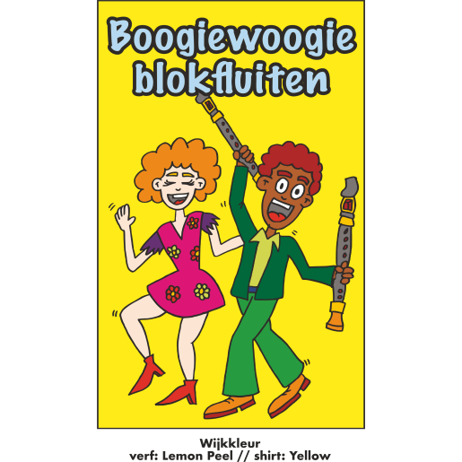 IJVO tshirt  Boogiewoogieblokfluiten