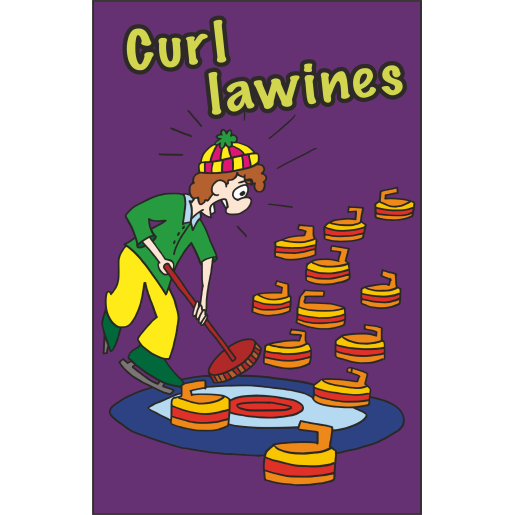 IJVO tshirt Purple met opdruk Curl Lawines IJVO tshirt Purple met opdruk Curl Lawines