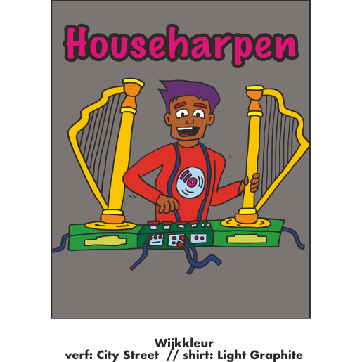 IJVO tshirt  Househarpen