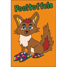 IJVO tshirt Orange met opdruk Pooltoffels IJVO tshirt Orange met opdruk Pooltoffels