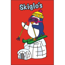 IJVO tshirt rood met opdruk Skiglo's IJVO tshirt rood met opdruk Skiglo's