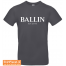 Ballin est.2013 shirt donker grijs