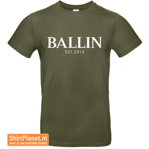 Ballin est.2013 shirt khaki