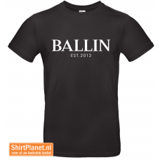 Ballin est.2013 shirt zwart