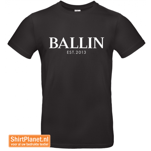 Ballin est.2013 shirt zwart