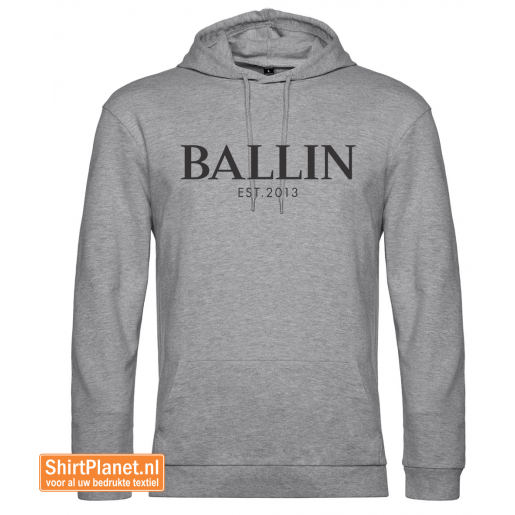 Ballin est.2013 sweater hooded heather grey