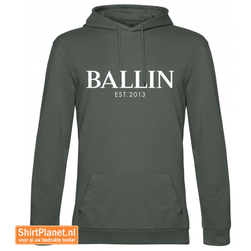 Ballin est.2013 sweater hooded khaki