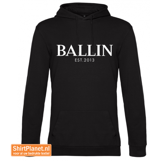 Ballin est.2013 sweater hooded zwart