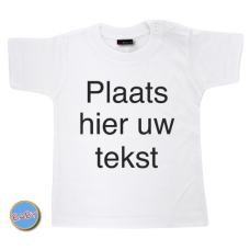 Baby T Shirt eigen tekst