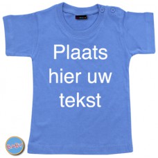 Baby T Shirt eigen tekst