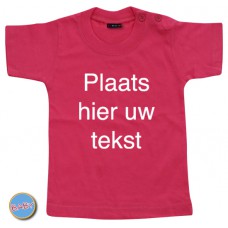 Baby T Shirt eigen tekst