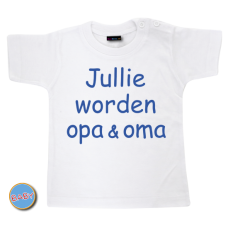 Baby T Shirt Jullie worden opa & oma