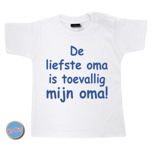Baby T Shirt Liefste oma