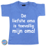 Baby T Shirt Liefste oma