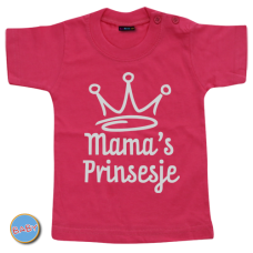 Baby T Shirt Mama's prinsesje