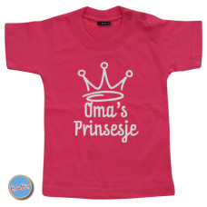 Baby T Shirt Oma´s Prinsesje