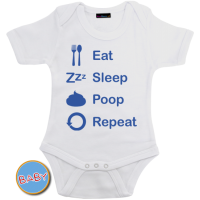 Romper Eat Sleep Poop Repeat