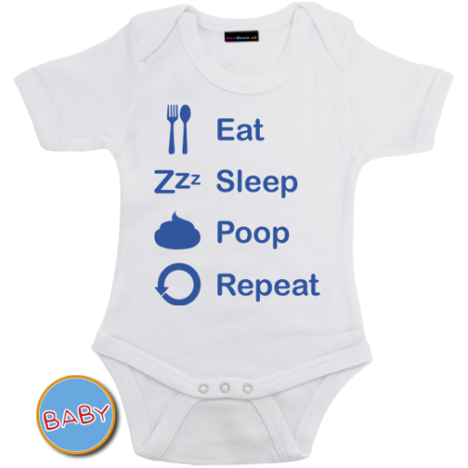 Romper Eat Sleep Poop Repeat