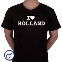 Heren T-shirt I love Holland