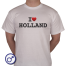 Heren T-shirt I love Holland