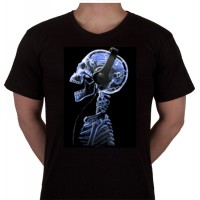 No 58. Amerika Import Tshirt "DJ Skelet"