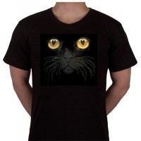 No 3. Amerika Import Tshirt "Zwarte Kat"