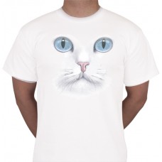 No 2. Amerika Import Tshirt "Witte Kat"