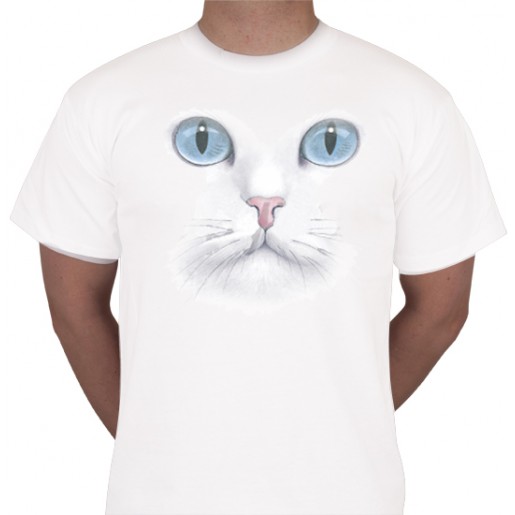 No 2. Amerika Import Tshirt "Witte Kat"