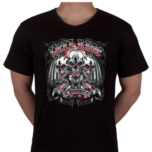 No 17. Amerika Import Tshirt "Hell Ride"